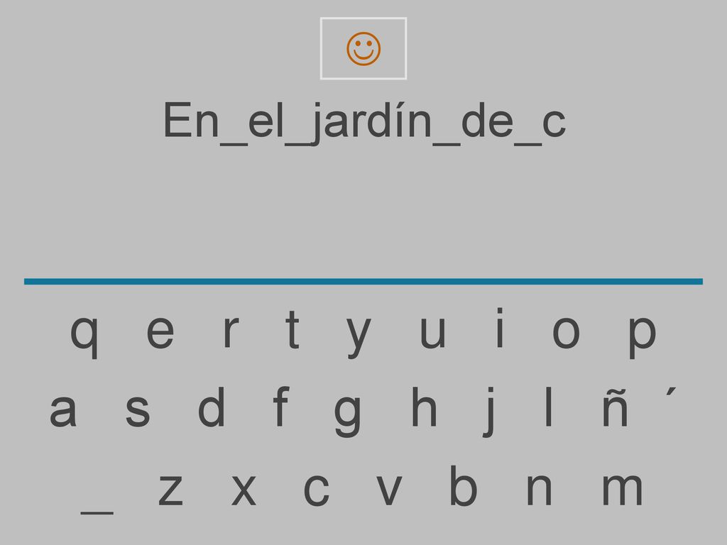 q e r t y u i o p a s d f g h j l ñ ´ _ z x c v b n m