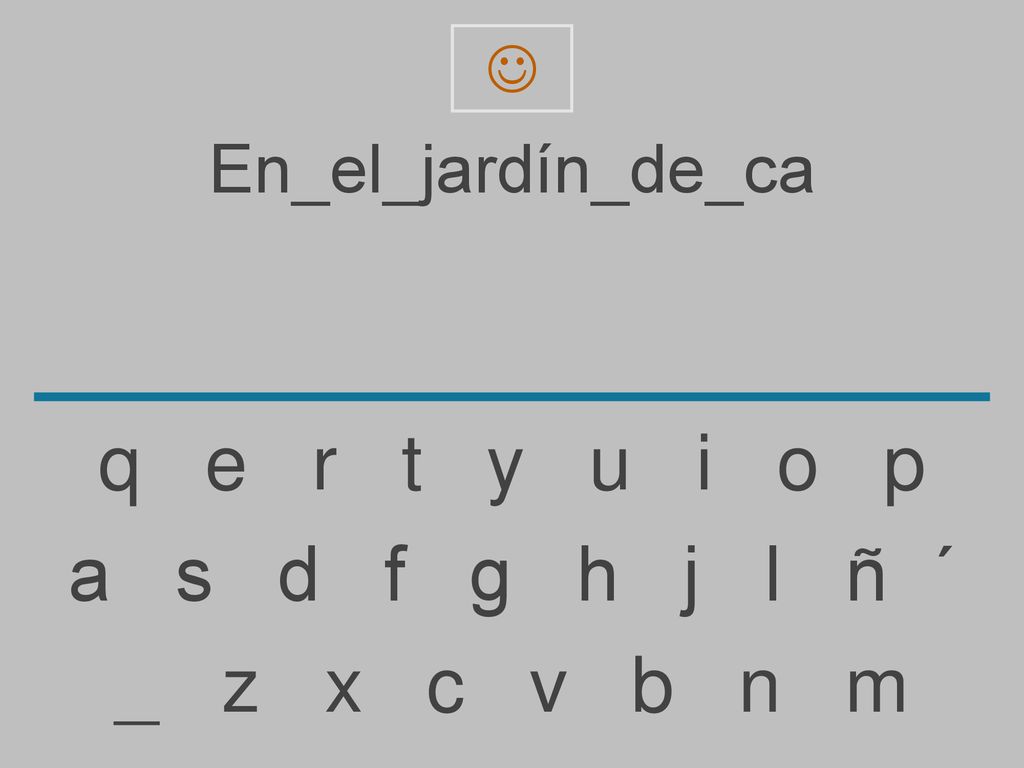 q e r t y u i o p a s d f g h j l ñ ´ _ z x c v b n m