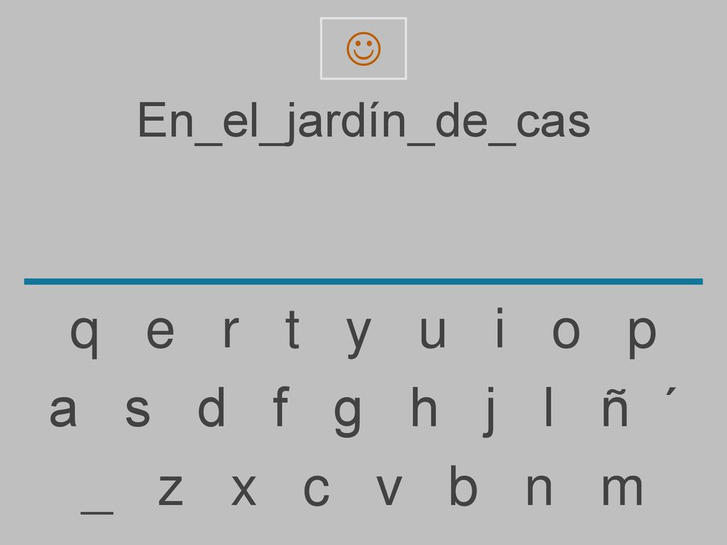 q e r t y u i o p a s d f g h j l ñ ´ _ z x c v b n m