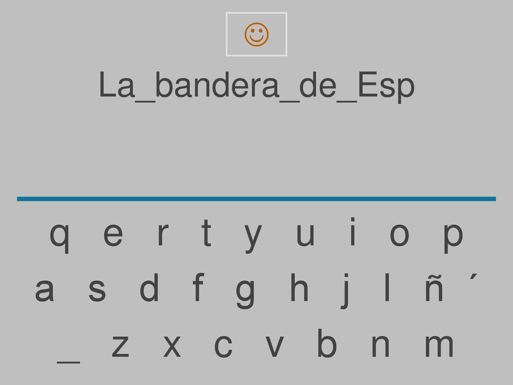 q e r t y u i o p a s d f g h j l ñ ´ _ z x c v b n m