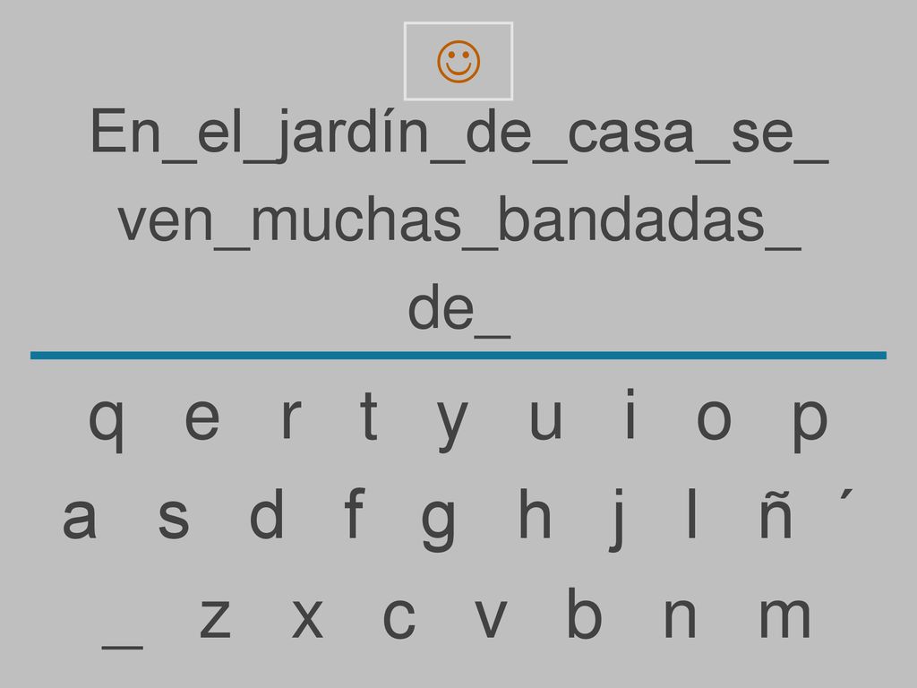 q e r t y u i o p a s d f g h j l ñ ´ _ z x c v b n m