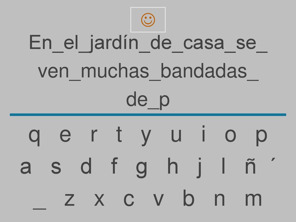 q e r t y u i o p a s d f g h j l ñ ´ _ z x c v b n m