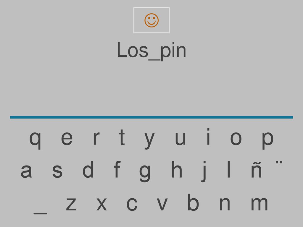  Los_pin. q e r t y u i o p.