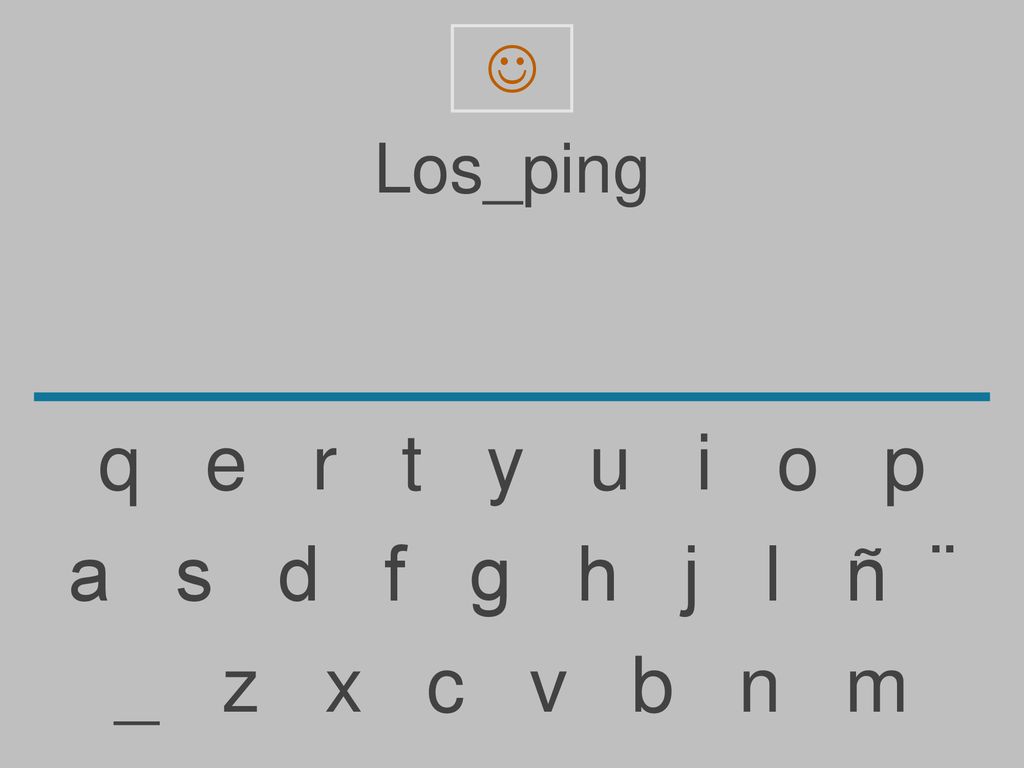  Los_ping. q e r t y u i o p.