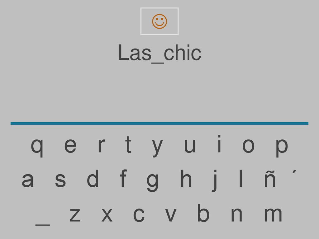  Las_chic. q e r t y u i o p.