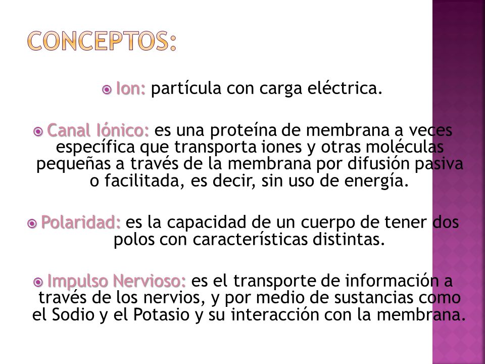 Ion: partícula con carga eléctrica.