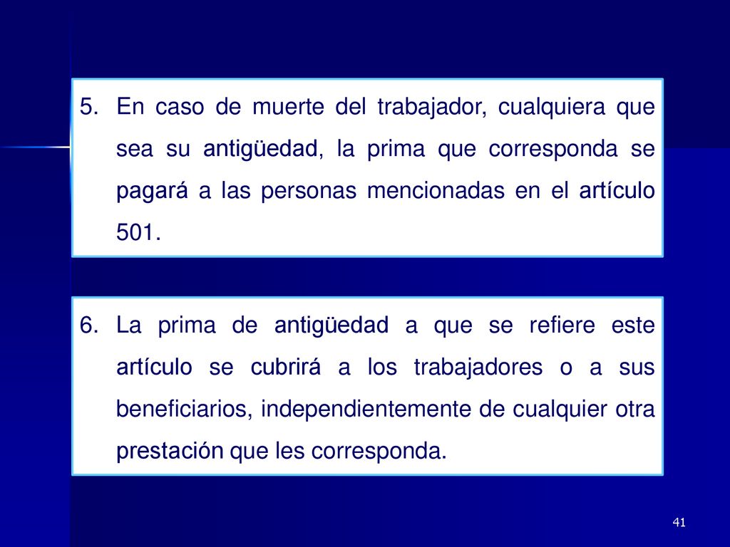 En caso de muerte del trabajador, cualquiera que sea su antigüedad, la prima que corresponda se pagará a las personas mencionadas en el artículo 501.