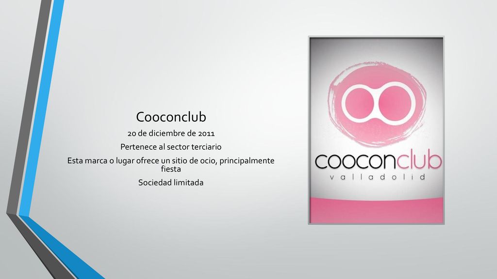 Cooconclub 20 de diciembre de 2011 Pertenece al sector terciario