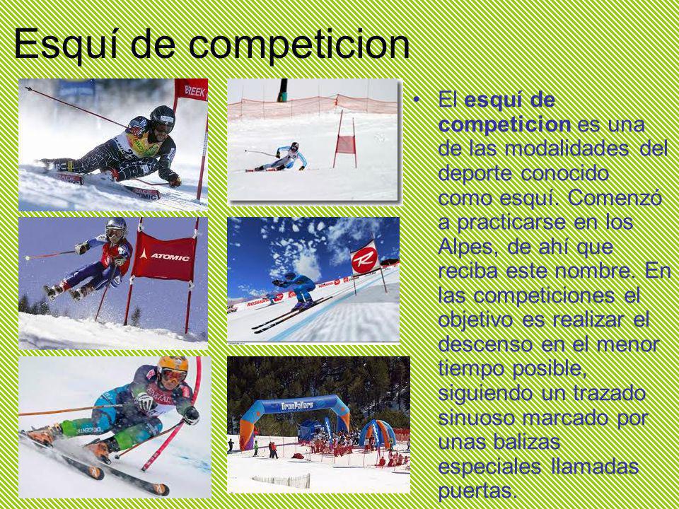 Esquí de competicion