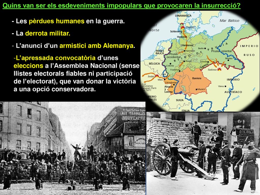 Quins van ser els esdeveniments impopulars que provocaren la insurrecció