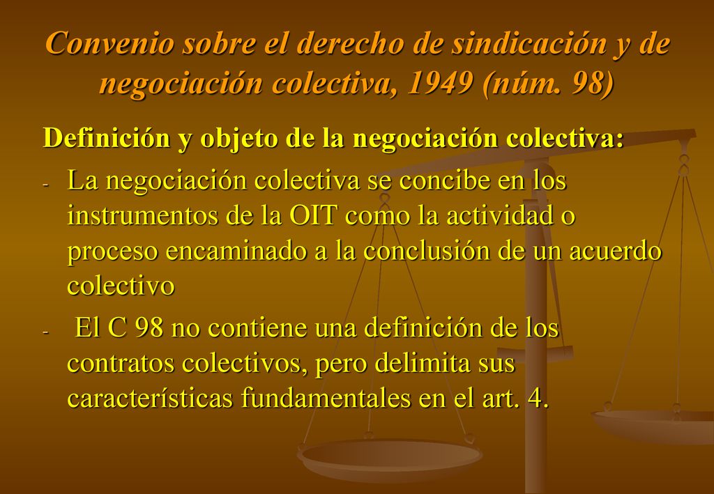 Convenio sobre el derecho de sindicación y de negociación colectiva, 1949 (núm. 98)