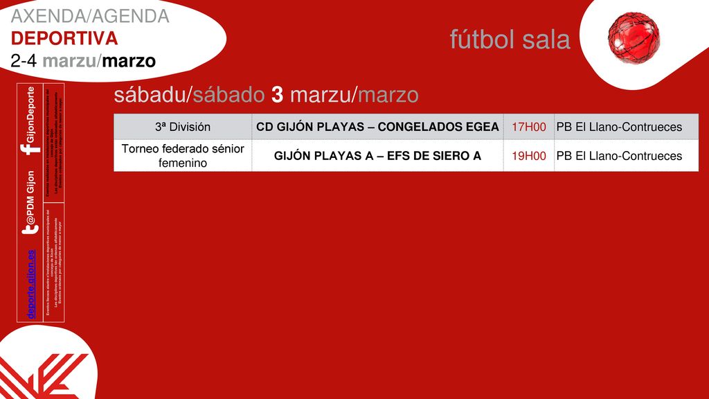 CD GIJÓN PLAYAS – CONGELADOS EGEA GIJÓN PLAYAS A – EFS DE SIERO A