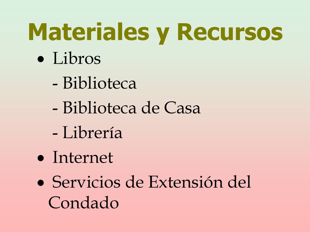 Materiales y Recursos Libros - Biblioteca - Biblioteca de Casa