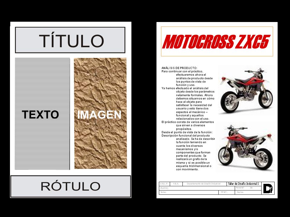 MOTOCROSS ZXC5 TEXTO IMAGEN ANÁLISIS DE PRODUCTO: