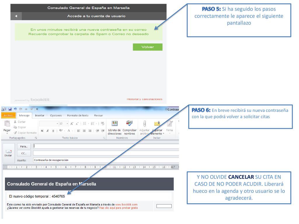 PASO 5: Si ha seguido los pasos correctamente le aparece el siguiente pantallazo