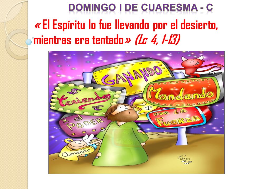 Domingo i de cuaresma - c