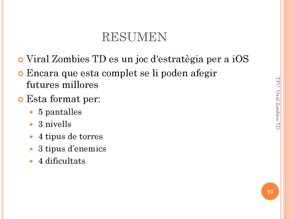 RESUMEN Viral Zombies TD es un joc d estratègia per a iOS