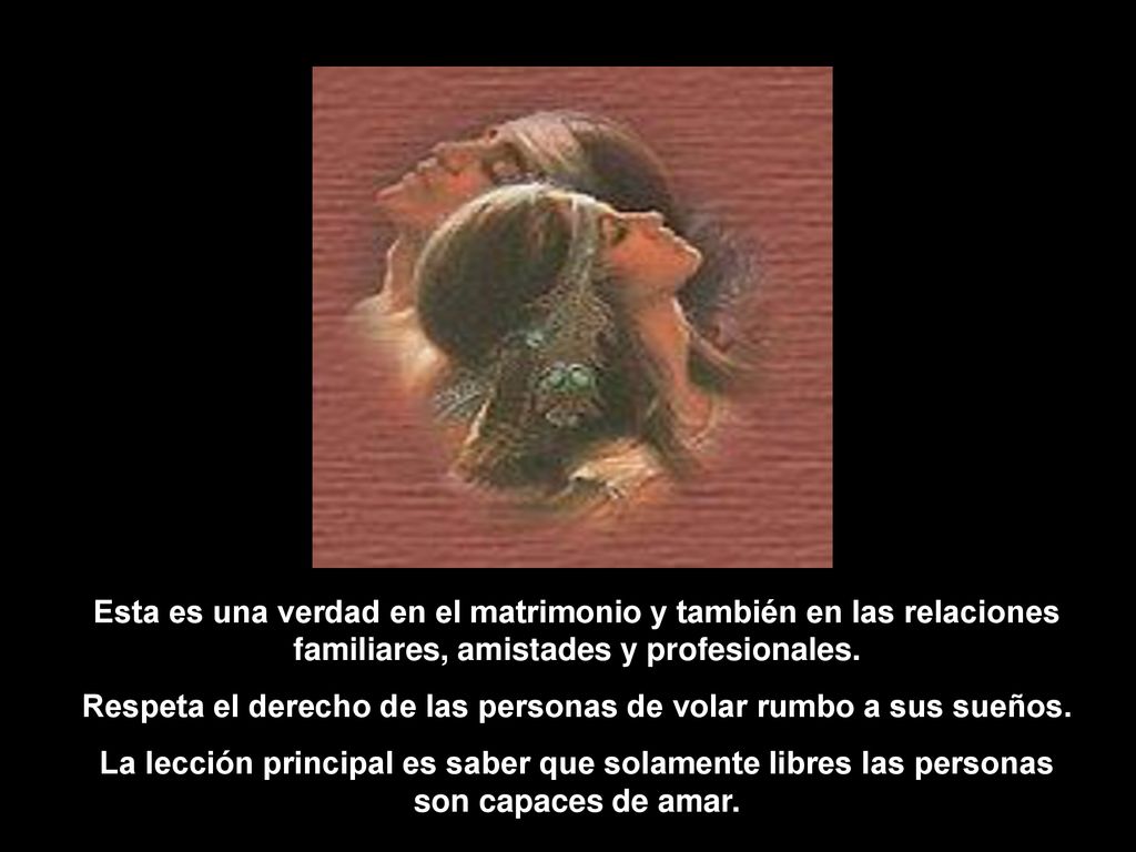 Respeta el derecho de las personas de volar rumbo a sus sueños.