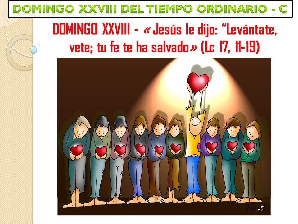 Domingo xxviii del tiempo ordinario - c