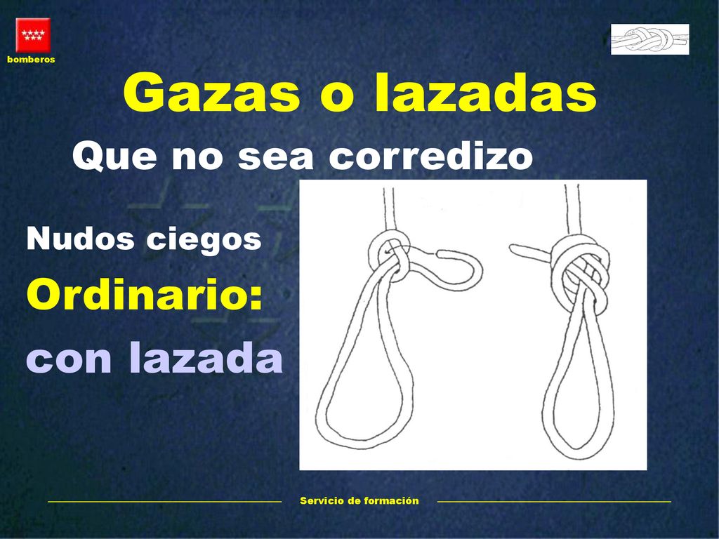 Gazas o lazadas Ordinario: con lazada Que no sea corredizo