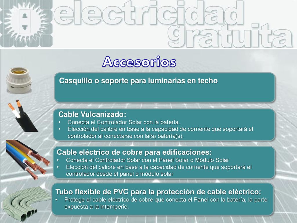 Accesorios Casquillo o soporte para luminarias en techo