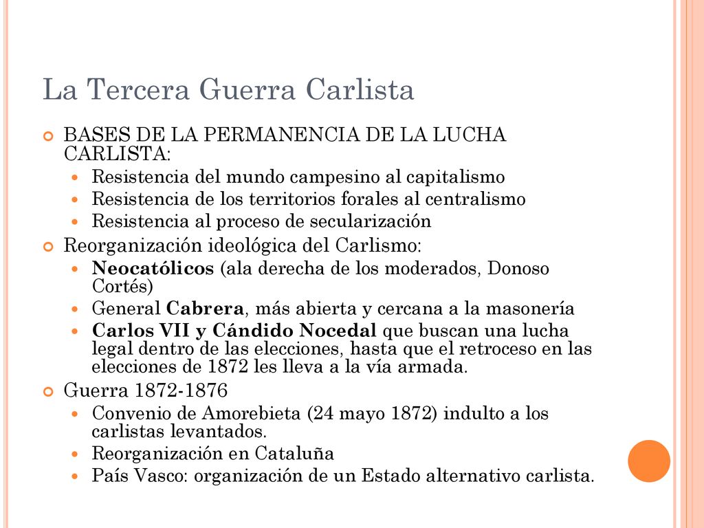 La Tercera Guerra Carlista