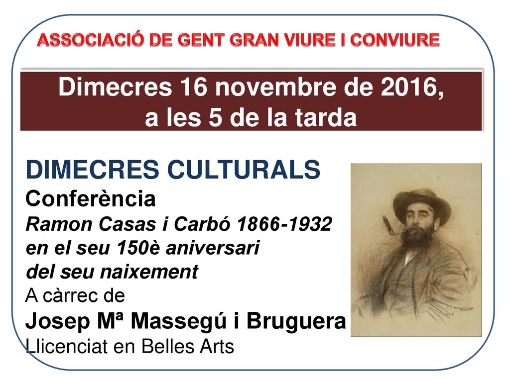 Dimecres 16 novembre de 2016, a les 5 de la tarda