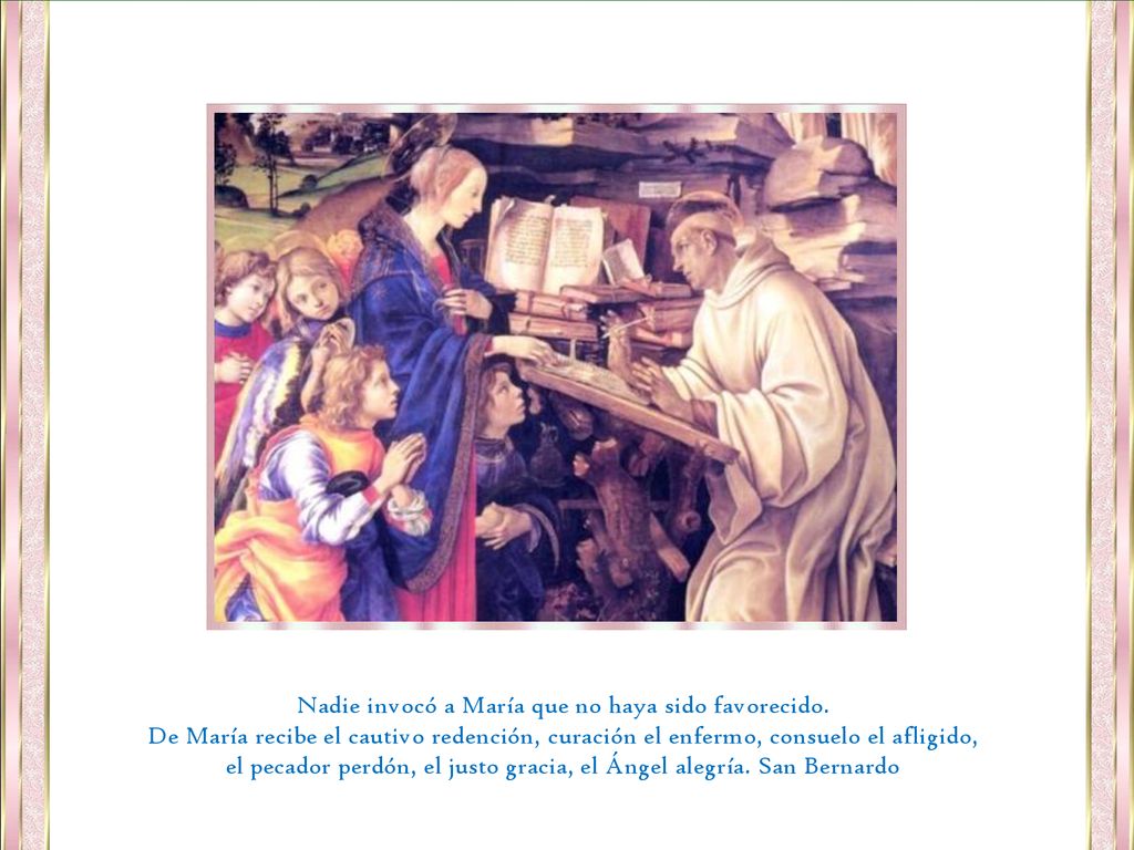 Nadie invocó a María que no haya sido favorecido.