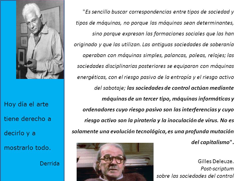 Hoy día el arte tiene derecho a decirlo y a mostrarlo todo.