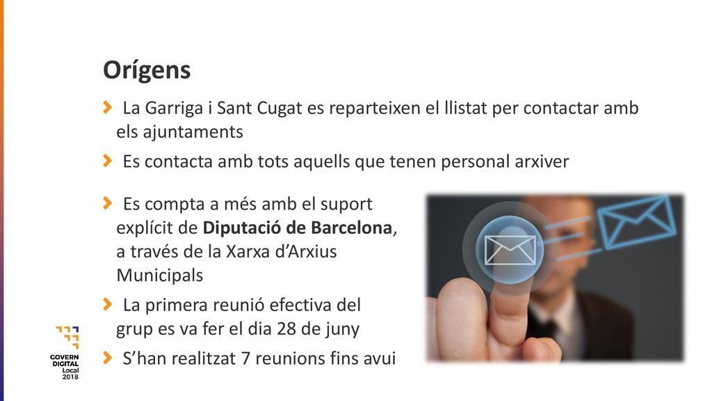 Orígens La Garriga i Sant Cugat es reparteixen el llistat per contactar amb els ajuntaments.