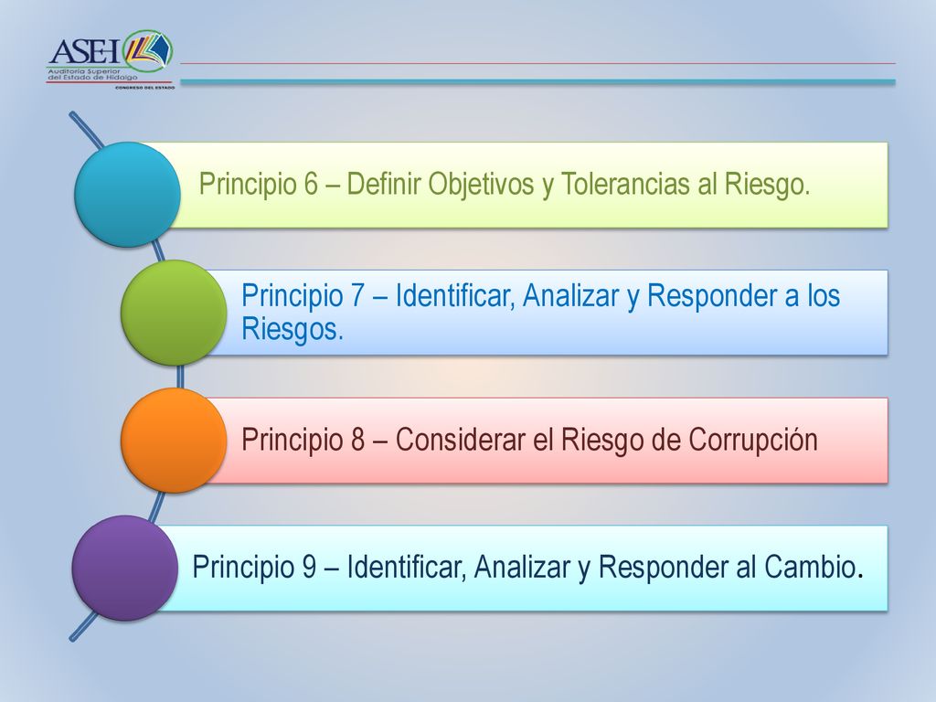 Principio 7 – Identificar, Analizar y Responder a los Riesgos.