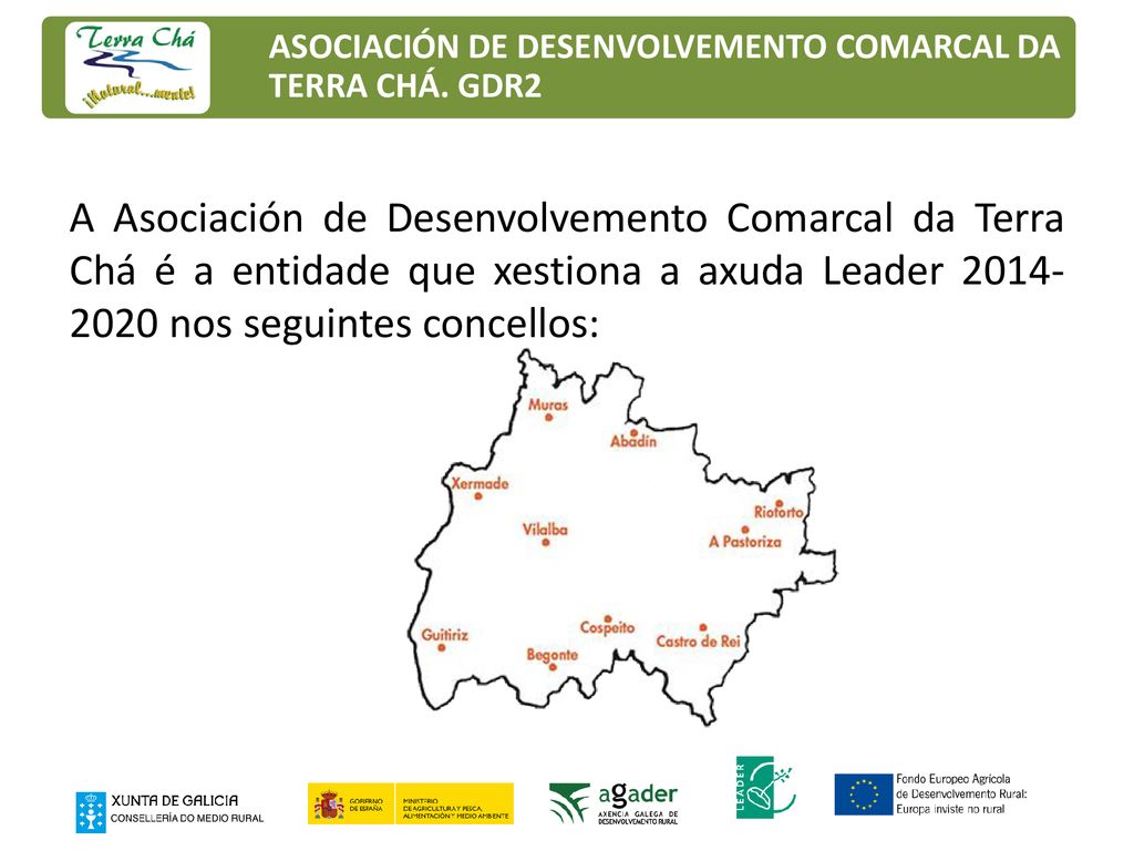 ASOCIACIÓN DE DESENVOLVEMENTO COMARCAL DA TERRA CHÁ. GDR2