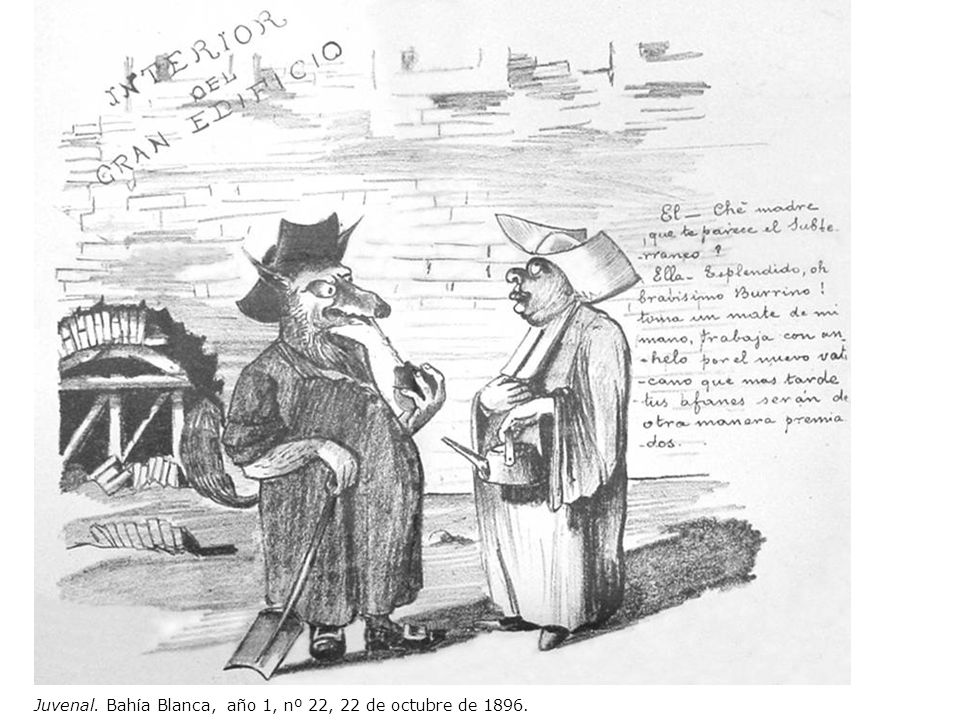 Juvenal. Bahía Blanca, año 1, nº 22, 22 de octubre de 1896.