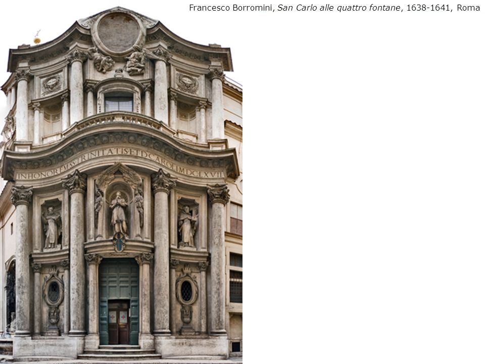 Francesco Borromini, San Carlo alle quattro fontane, , Roma