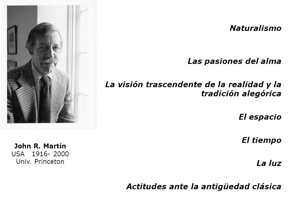 La visión trascendente de la realidad y la tradición alegórica