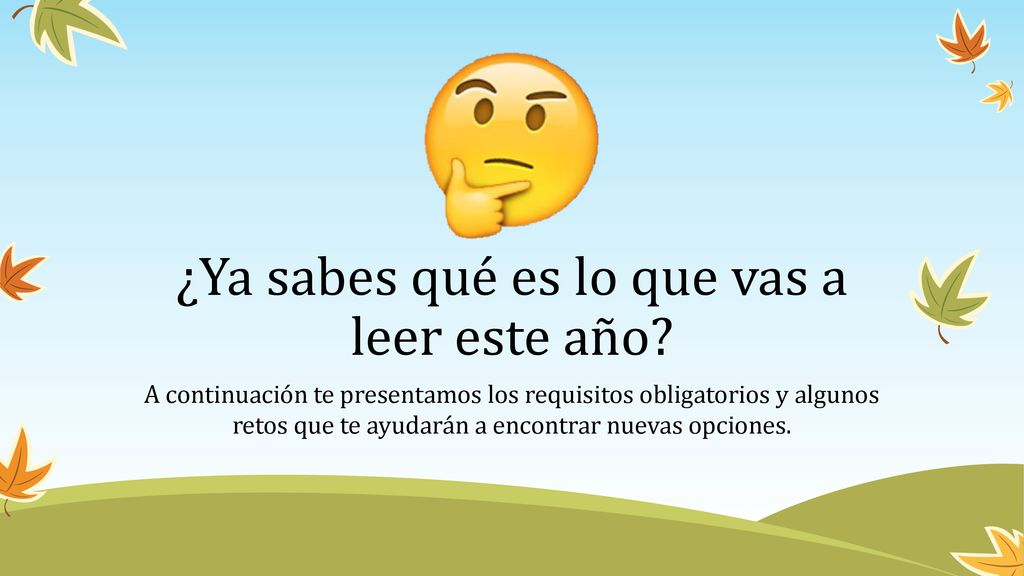 ¿Ya sabes qué es lo que vas a leer este año