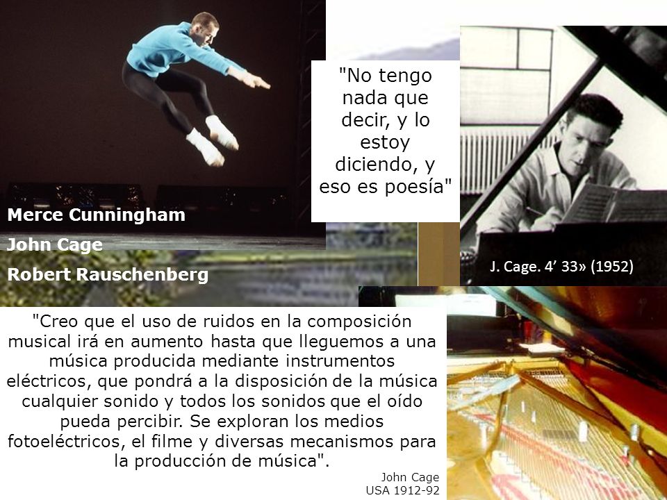 No tengo nada que decir, y lo estoy diciendo, y eso es poesía