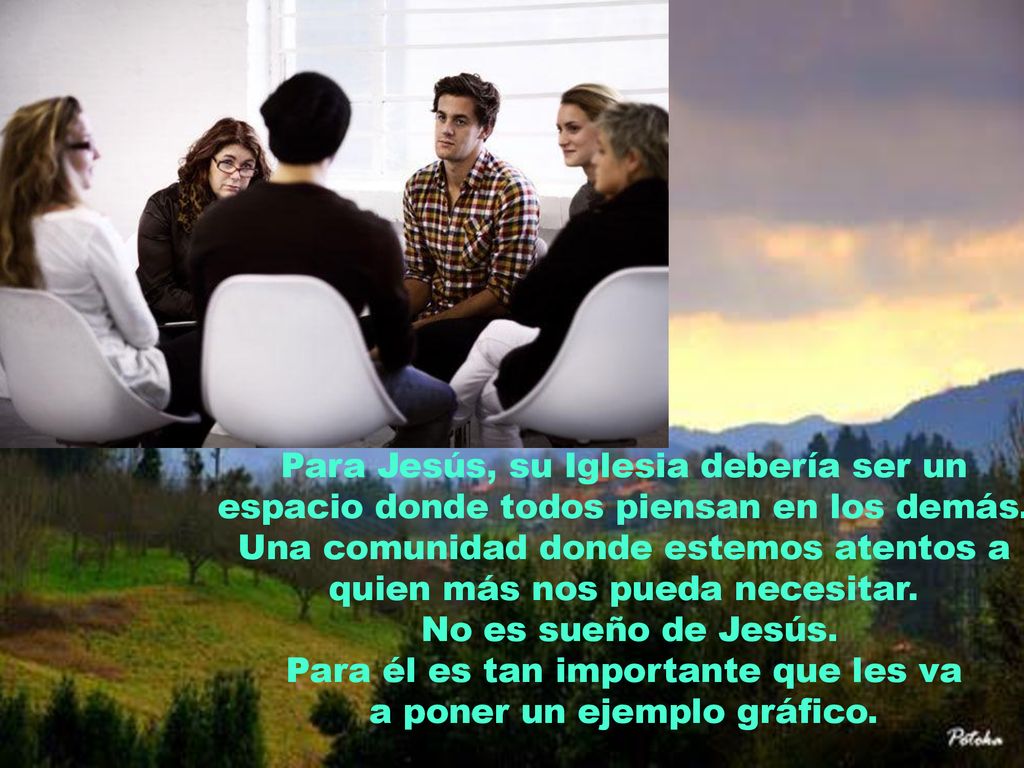 Para él es tan importante que les va a poner un ejemplo gráfico.