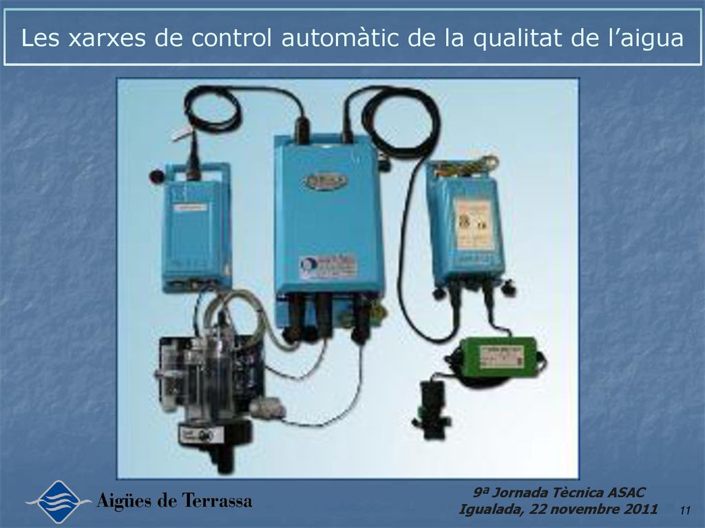 Les xarxes de control automàtic de la qualitat de l’aigua