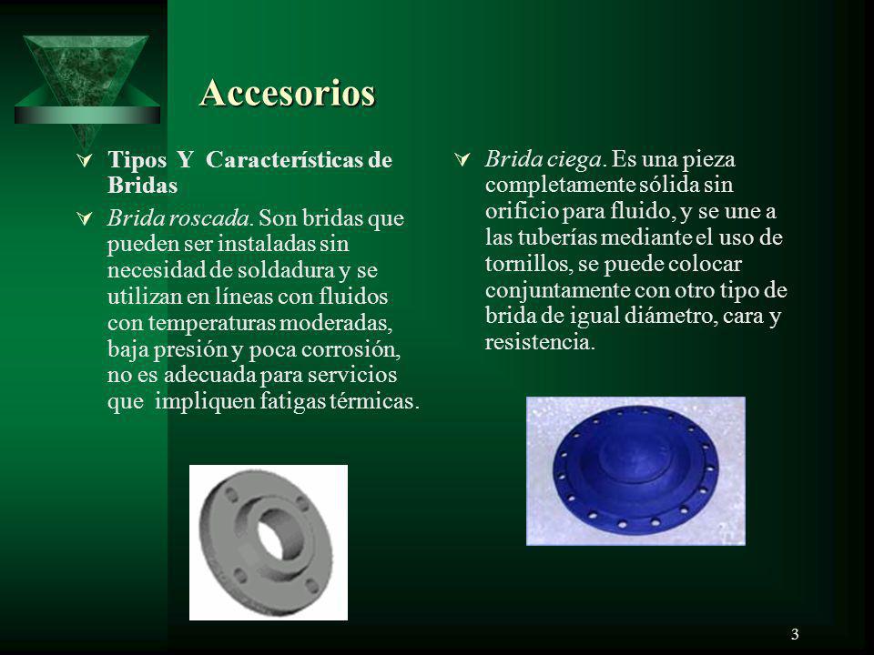 Accesorios Tipos Y Características de Bridas