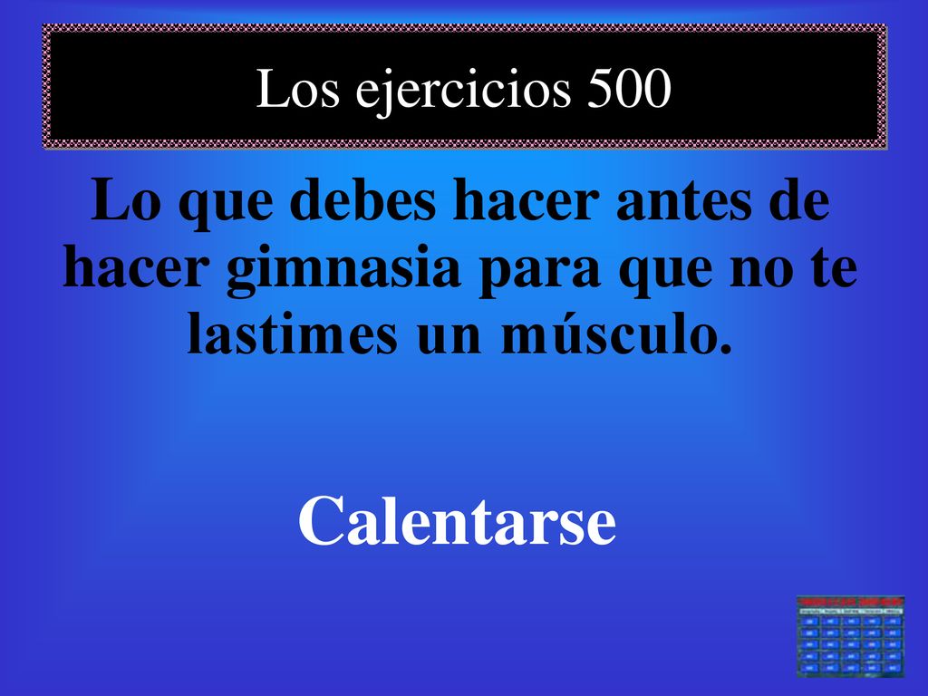 Los ejercicios 500 Lo que debes hacer antes de hacer gimnasia para que no te lastimes un músculo.