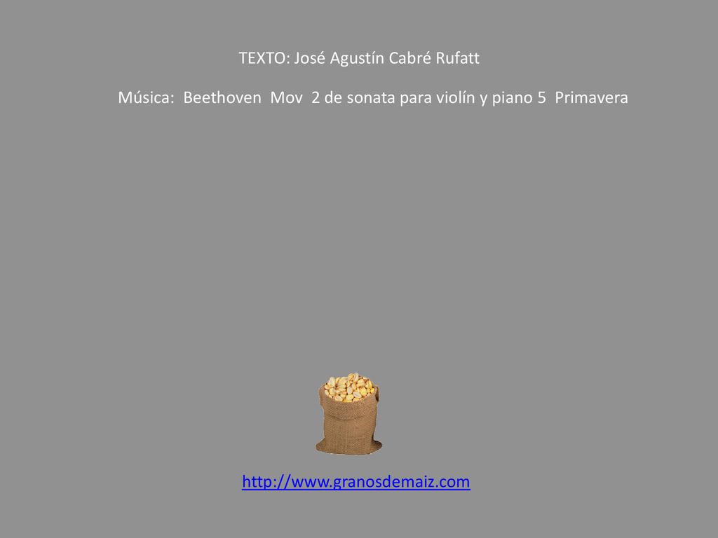 Música: Beethoven Mov 2 de sonata para violín y piano 5 Primavera