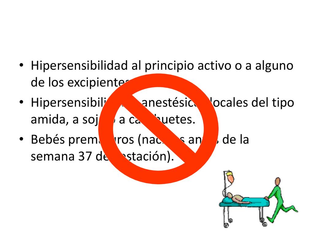 CONTRAINDICACIONES Hipersensibilidad al principio activo o a alguno de los excipientes.