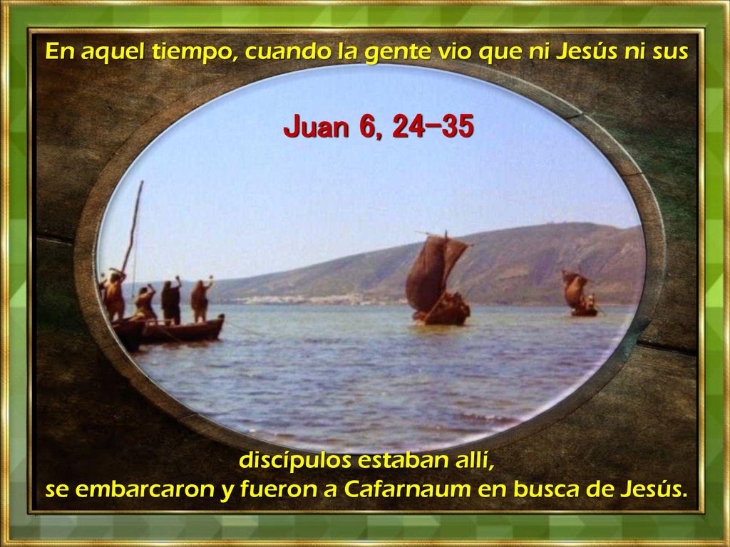 En aquel tiempo, cuando la gente vio que ni Jesús ni sus