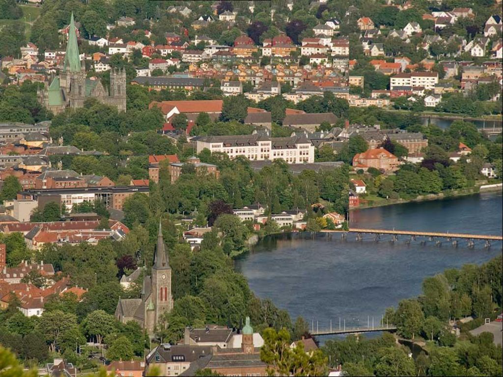 Trondheim Fue fundada a finales del siglo X como un núcleo comercial.