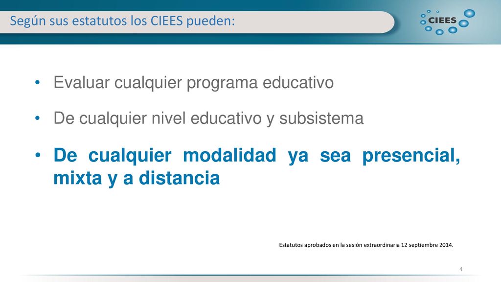 De cualquier modalidad ya sea presencial, mixta y a distancia