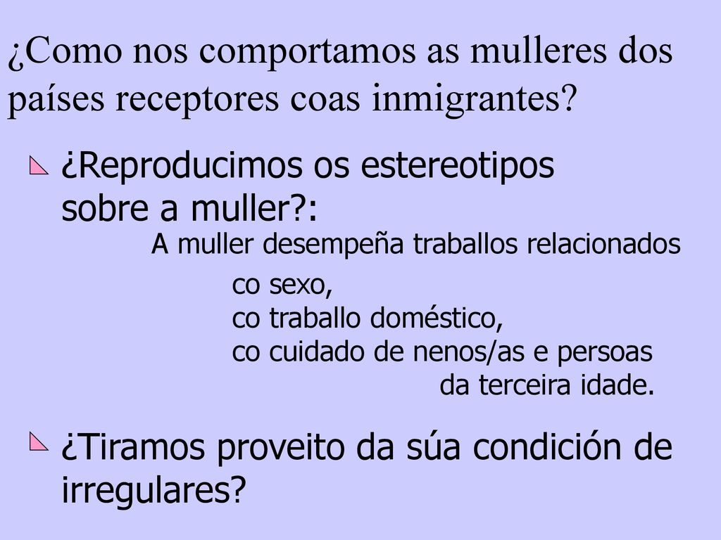 ¿Reproducimos os estereotipos sobre a muller :