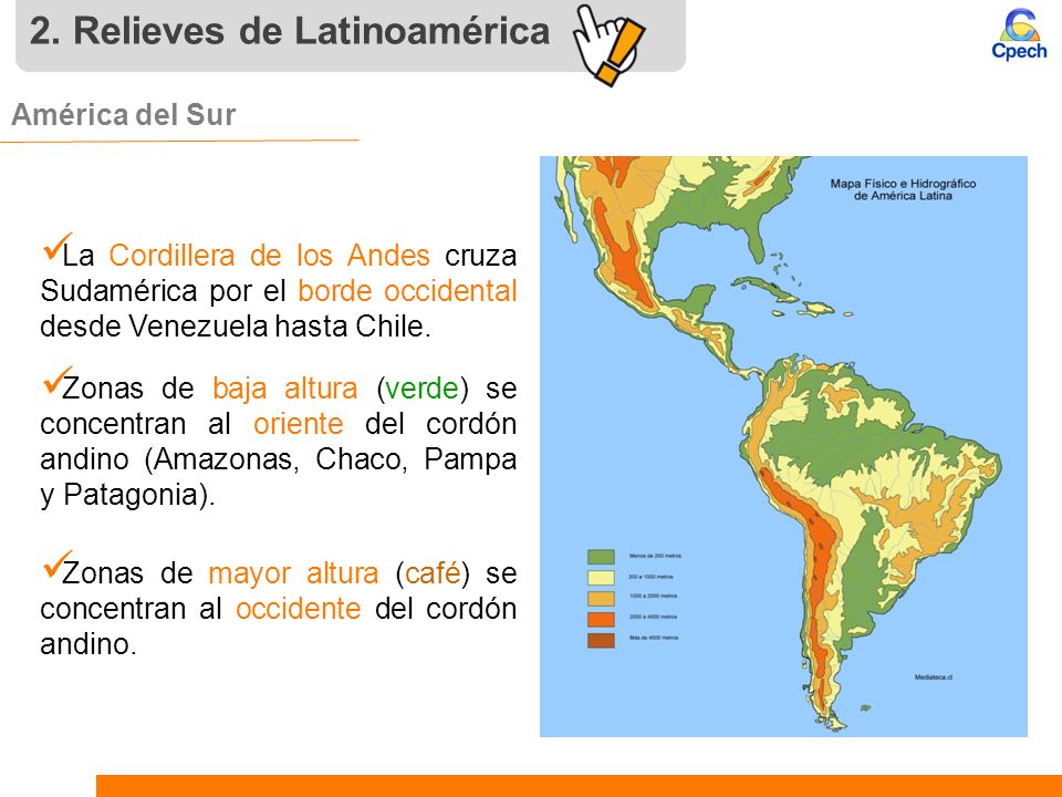 Geografía física de América Latina - ppt descargar