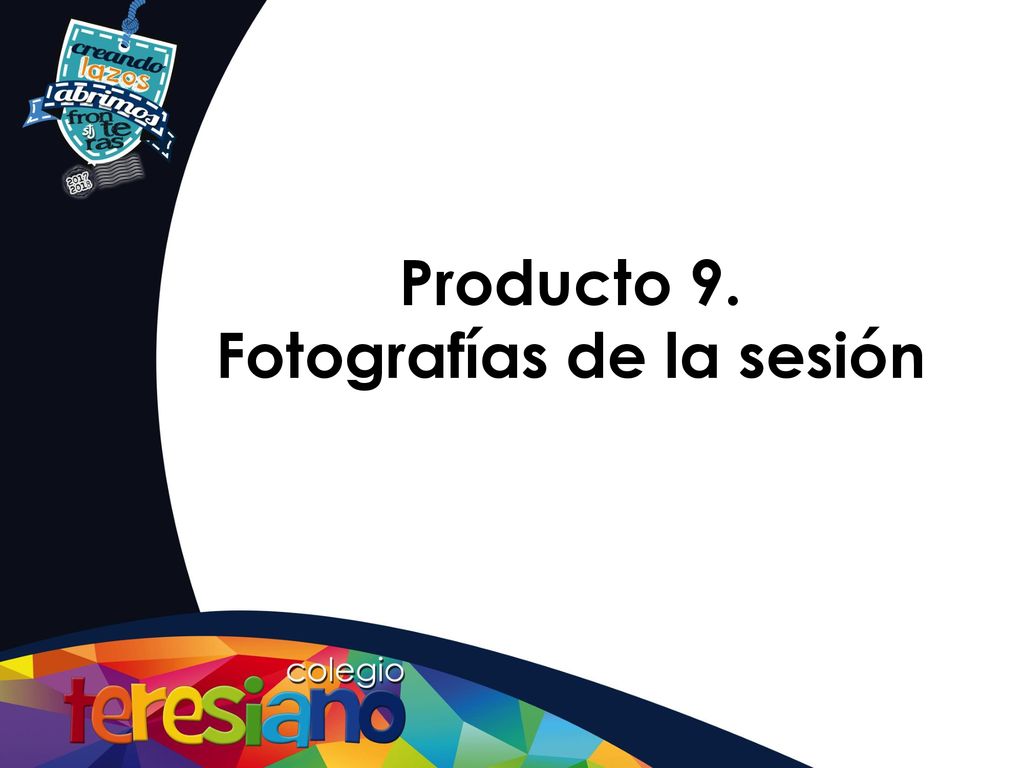 Producto 9. Fotografías de la sesión
