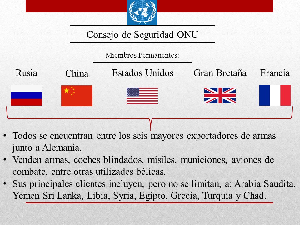 Consejo de Seguridad ONU